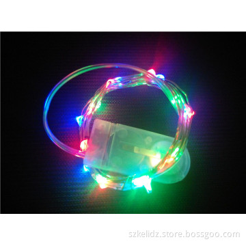 CE&ROHS Outdoor Christmas Decoration Led String Light Led String Moon Light Silver Wire Fairy String Light